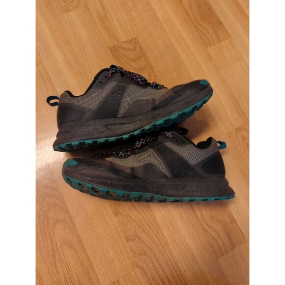 Kuru Atom Sneakers Shoes Womens 9 Lace Up Black Gray Comfort Hiking Outdoor - Picture 5 of 8